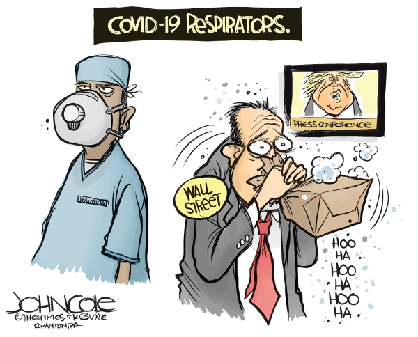 COVID-19 and Wall Street by John Cole, The Scranton Times-Tribune, PA